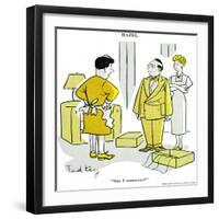 Hazel Cartoon-Ted Key-Framed Giclee Print