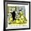 Hazel Cartoon-Ted Key-Framed Giclee Print