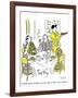 Hazel Cartoon-Ted Key-Framed Giclee Print