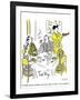 Hazel Cartoon-Ted Key-Framed Giclee Print