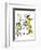 Hazel Cartoon-Ted Key-Framed Giclee Print