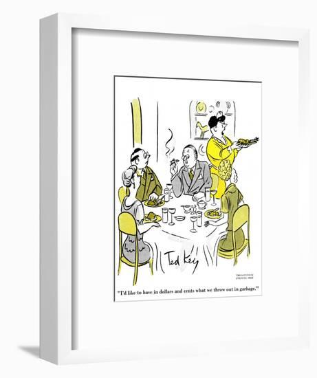 Hazel Cartoon-Ted Key-Framed Giclee Print