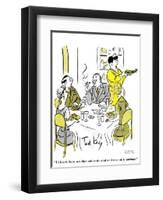 Hazel Cartoon-Ted Key-Framed Giclee Print