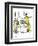 Hazel Cartoon-Ted Key-Framed Giclee Print