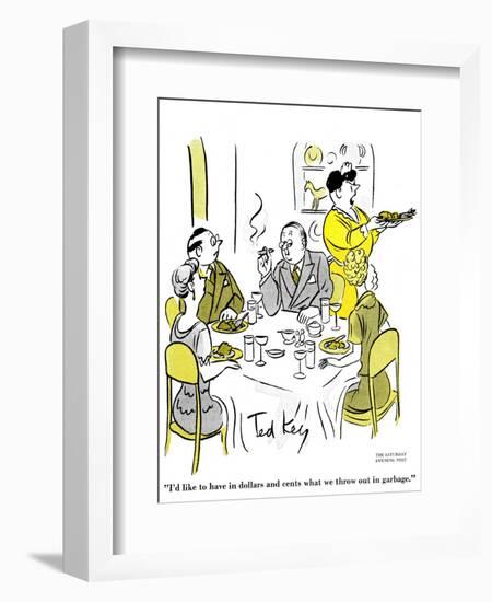 Hazel Cartoon-Ted Key-Framed Giclee Print