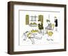 Hazel Cartoon-Ted Key-Framed Giclee Print