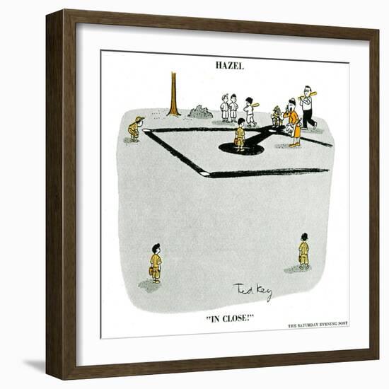 Hazel Cartoon-Ted Key-Framed Giclee Print