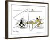 Hazel Cartoon-Ted Key-Framed Giclee Print