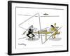 Hazel Cartoon-Ted Key-Framed Giclee Print