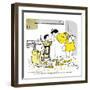 Hazel Cartoon-Ted Key-Framed Giclee Print