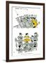 Hazel Cartoon-Ted Key-Framed Giclee Print