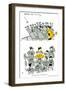 Hazel Cartoon-Ted Key-Framed Premium Giclee Print