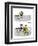 Hazel Cartoon-Ted Key-Framed Giclee Print