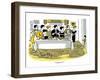 Hazel Cartoon-Ted Key-Framed Giclee Print