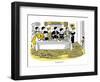 Hazel Cartoon-Ted Key-Framed Giclee Print