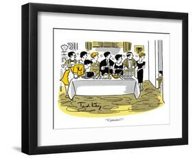 Hazel Cartoon-Ted Key-Framed Giclee Print