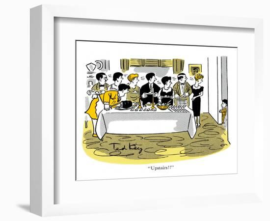 Hazel Cartoon-Ted Key-Framed Giclee Print