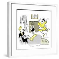 Hazel Cartoon-Ted Key-Framed Giclee Print