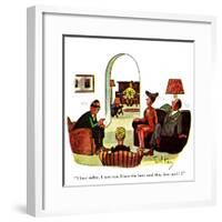 Hazel Cartoon-Ted Key-Framed Giclee Print