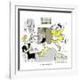 Hazel Cartoon-Ted Key-Framed Giclee Print