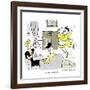 Hazel Cartoon-Ted Key-Framed Giclee Print