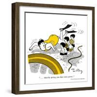 Hazel Cartoon-Ted Key-Framed Giclee Print