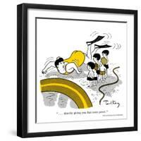 Hazel Cartoon-Ted Key-Framed Giclee Print