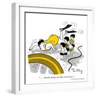 Hazel Cartoon-Ted Key-Framed Giclee Print