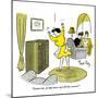 Hazel Cartoon-Ted Key-Mounted Giclee Print