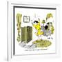 Hazel Cartoon-Ted Key-Framed Giclee Print