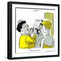 Hazel Cartoon-Ted Key-Framed Giclee Print