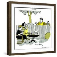 Hazel Cartoon-Ted Key-Framed Giclee Print