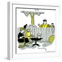 Hazel Cartoon-Ted Key-Framed Giclee Print