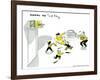 Hazel Cartoon-Ted Key-Framed Giclee Print