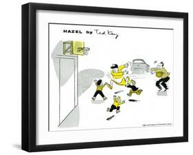 Hazel Cartoon-Ted Key-Framed Giclee Print