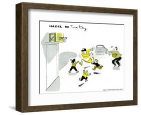 Hazel Cartoon-Ted Key-Framed Giclee Print