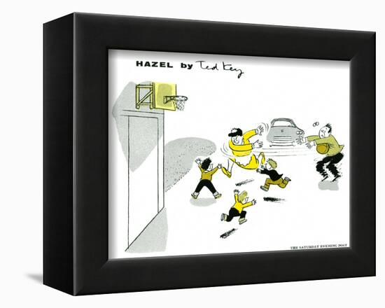 Hazel Cartoon-Ted Key-Framed Giclee Print