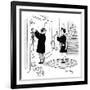 Hazel Cartoon-Ted Key-Framed Giclee Print