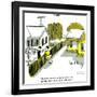 Hazel Cartoon-Ted Key-Framed Giclee Print