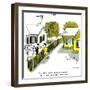 Hazel Cartoon-Ted Key-Framed Giclee Print