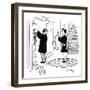 Hazel Cartoon-Ted Key-Framed Giclee Print