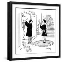 Hazel Cartoon-Ted Key-Framed Giclee Print