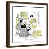 Hazel Cartoon-Ted Key-Framed Giclee Print