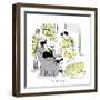 Hazel Cartoon-Ted Key-Framed Giclee Print