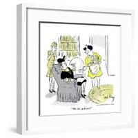 Hazel Cartoon-Ted Key-Framed Giclee Print