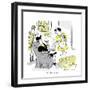 Hazel Cartoon-Ted Key-Framed Giclee Print