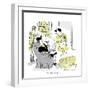 Hazel Cartoon-Ted Key-Framed Giclee Print