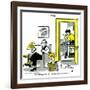 Hazel Cartoon-Ted Key-Framed Giclee Print