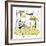 Hazel Cartoon-Ted Key-Framed Giclee Print