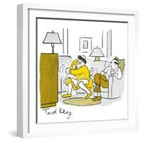 Hazel Cartoon-Ted Key-Framed Giclee Print